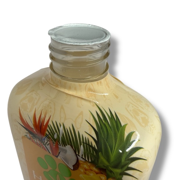 Hempz Petz Dog Shampoo Pineapple Coconut Gentle Deodorizing Hemp Seed Oil 17 oz. - Picture 10 of 11